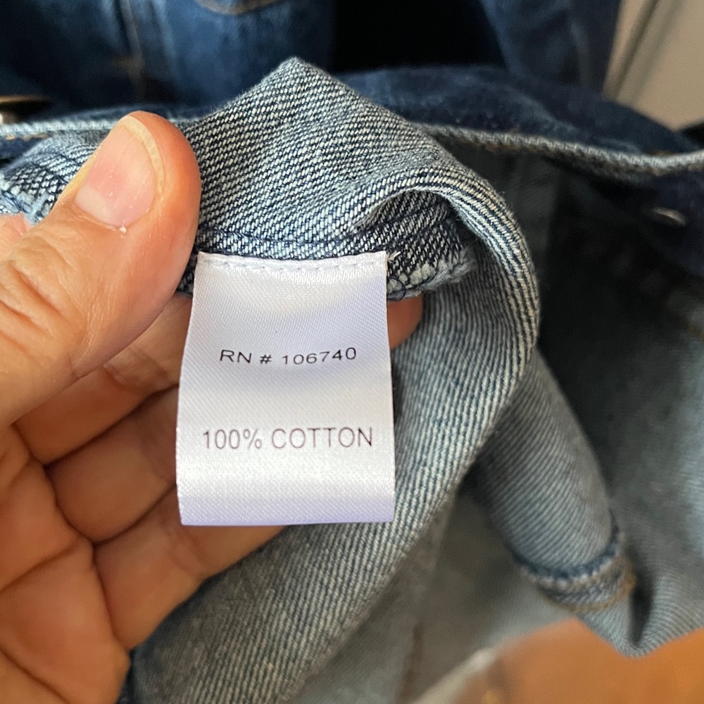 NorthStyle Knee-length Denim Jacket - Classic Blue - Picture 7 of 7